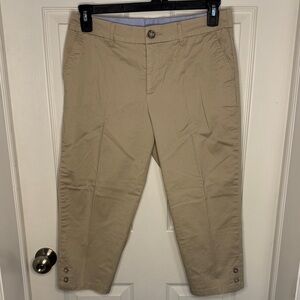 EUC Croft & Barrow Woman’s Tan Capris
